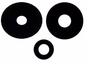 Xiaomi Redmi Note 12 Pro 5G lens priekš camera Melns (only lens 3pcs) ORG