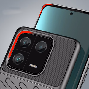 Thunder Case apvalks Xiaomi 13 Pro Silikona aizsargapvalks - melns