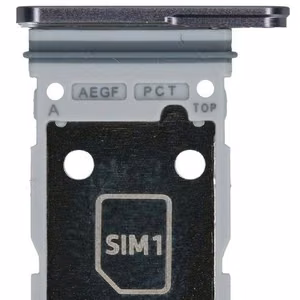 SIM kartes turētājs Samsung A576 A57 5G pelēks oriģināls (service pack)