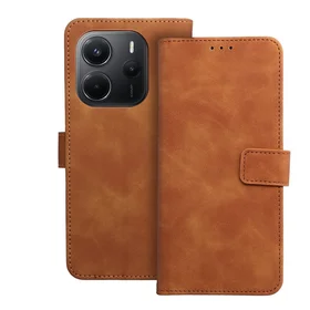 Viedtālruņa apvalks XIAOMI Redmi Note 14 4G (GLOBAL - 164,84mm x 78,15mm x 8,16mm) - brūns