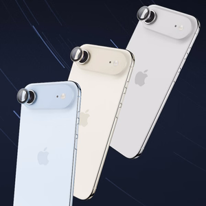 Benks Tempered glass Glass Warrior Lens Protector on camera for Iphone 17 (lens 2 pieces) silver
