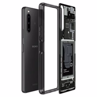 Spigen Ultra Hybrid apvalks Sony Xperia 10 V - tumši pelēks (Zero One raksts)