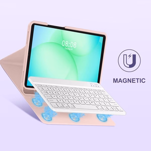 Tech-Protect SC Pen macins priekš Samsung Galaxy Tab A9+ / A11+ Plus 11.0 X210 / X215 / X216 / X230 / X235 / X236 - Roza