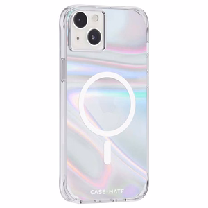 Case-Mate Soap Bubble MagSafe vāciņš ierīcei iPhone 14 Plus, zaigojošs