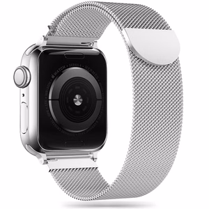 TECH-PROTECT MILANESEBAND APPLE WATCH 4 / 5 / 6 / 7 / 8 / 9 / SE / ULTRA 1 / 2 (42 / 44 / 45 / 49 MM) СЕРЕБРИСТЫЙ
