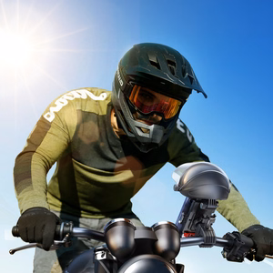 Joyroom JR-ZS526 velosipēda turētājs ar saulessargu automātisks melns