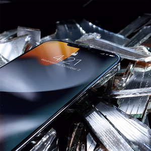 Crong 7D Nano Flexible Glass 9H visu ekrānu pārklājošs hibrīdstikls iPhone 13 Mini