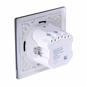 Fibaro FGWSONF-011-8 kontaktligzda Type F Melns