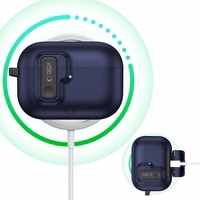 Tech-Protect Slim Hook maciņš AirPods Pro 3 tumši zils