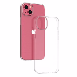 iPhone 15 Plus apvalks no Ultra Clear sērijas caurspīdīgā krāsā