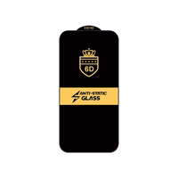 Rūdīts stikls 6D Samsung A145 A14 4G/A146 A14 5G melns