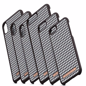 Nordic Elements Saeson Idun Pattern 2 vāciņš ierīcei iPhone XS Max, tumši brūns
