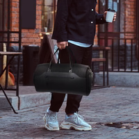 Wozinsky Premium Suit ceļojuma soma ar nodalījumu mitriem priekšmetiem (45L) - melna