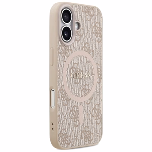 Guess 4G Ring Classic Logo MagSafe futrālis iPhone 17 - Rozā krāsā