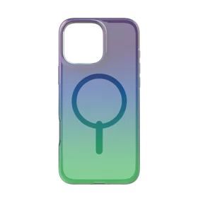 ZAGG Milan Snap viedtālruņa apvalks ar MagSafe iPhone 16 Pro Max - zaļš/violets