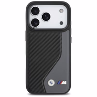 BMW M Carbon Logo Magnētiskais viedtālruņa apvalks iPhone 17 Pro - grafīts