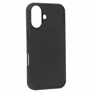 Tel Protect Carbon Elite maciņš iPhone 16 melns