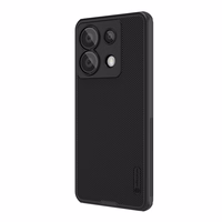 Nillkin Super Frosted Shield Pro viedtālruņa apvalks Xiaomi Redmi Note 13 Pro 4G / Poco X6 5G - melns