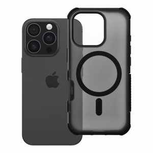 Case for iPhone 16 Pro Forcell F-Protect BumperX Premium compatible with MagSafe black