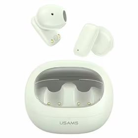 USAMS Austiņas Bluetooth 5.3 TWS TD Series bezvadu zaļš BHUTD04 (TD22)