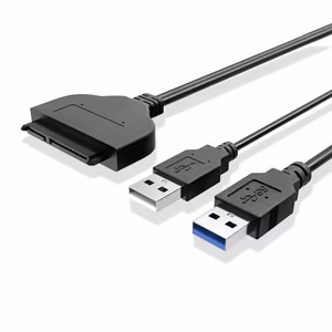 Ārējā cietā diska korpuss USB 2.0 - SATA 2.5 adapteris