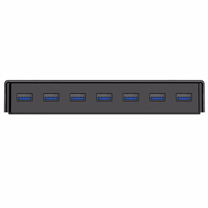 Hub Orico H7928-U3-V1 7x USB-A 3.0 - melns