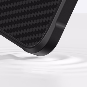 AmazingThing Titan Max viedtālruņa apvalks ar 1500D aramīda šķiedrām iPhone 16 Pro Max - melns