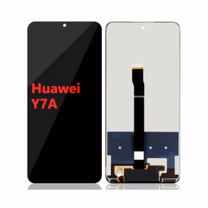 LCD дисплей совместимый с Huawei P Smart 2021 / Honor Y7a / Honor 10X Lite черный HQ