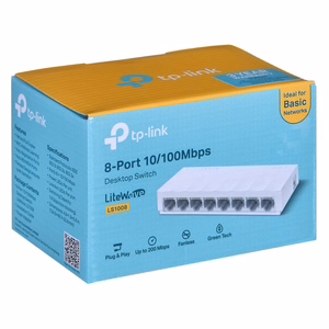 TP-Link 8 portu 10/100Mbps galddatora tīkla slēdzis