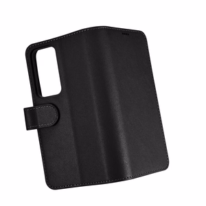 iCarer Maksts apvalks Samsung Galaxy S23 ādas apvalks maksts melns