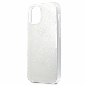 Guess GUHCP12S3D4GTR iPhone 12 mini 5.4" прозрачный жёсткий чехол 4G 3D Pattern Collection