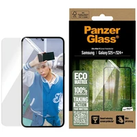 PanzerGlass Eco Matrix Itin plašs grūdinta stikla skirtas Samsung Galaxy S25+