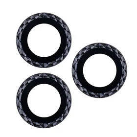 Briļļu komplekts iPhone 13 mini 5,4" melns rombs (2 gab.)