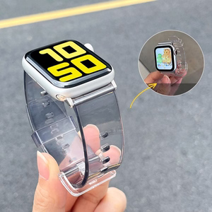 Силиконовый ремешок-браслет Light для Apple Watch 42 / 44 mm - синий