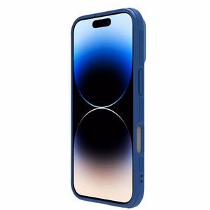 Nillkin CamShield Pro viedtālruņa apvalks iPhone 16 (zils)