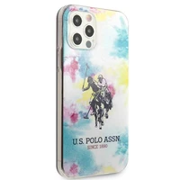 US Polo USHCP12MPCUSML iPhone 12/12 Pro 6,1" viedtālruņa apvalks - daudzkrāsains Tie & Dye Collection