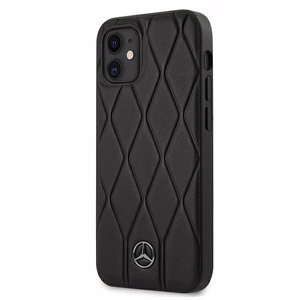 Mercedes Wave Line чехол для iPhone 12 mini - чёрный