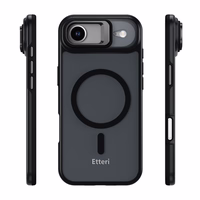 Etteri Morning Fog maciņš for iPhone 17 Air 6,6" melns