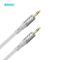 BWOO AUX Cable Support 3.5mm to 3.5mm audio AUX075