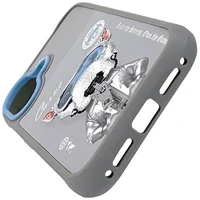 Nimmy Cool&Cute 2.0 nag viedtālruņa apvalks iPhone 17 - pelēks