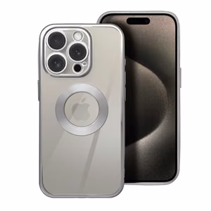 Case for iPhone 16 PLUS Glam silver