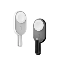 VEGER portatīvais lādētājs 1200 mAh pulkstenim saderīgs ar Apple Watch Pomme (W0102) balta