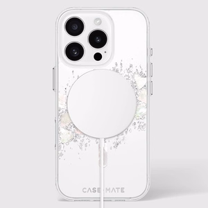 Case-Mate Karat MagSafe vāciņš ar perlamutra ielaidumiem ierīcei iPhone 16 Pro, A Touch of Pearl