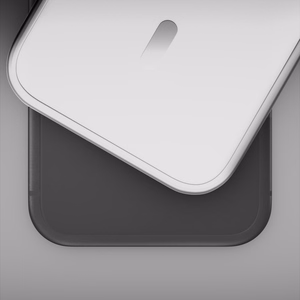 3mk Smoke MagCase futrālis iPhone Air - Balts - caurspīdīgs
