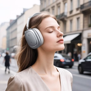 Wireless headphones Hoco W68 ANC black