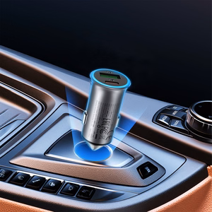 Auto lādētājs Acefast B16 95W USB-C/USB-A pelēks
