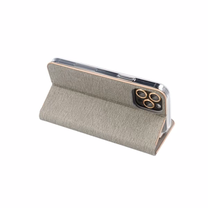 Flip case for Xiaomi Redmi NOTE 15 PRO 5G Luna Book Gold silver