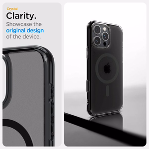 Spigen Ultra Hybrid viedtālruņa apvalks iPhone 16 Pro – melns