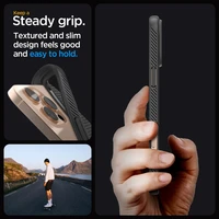 Spigen Liquid Air viedtālruņa apvalks iPhone 16 Pro - melns