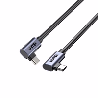 UNITEK C14147ABK01-0.5M - USB C 90°/90° PD 100W M/M 1M